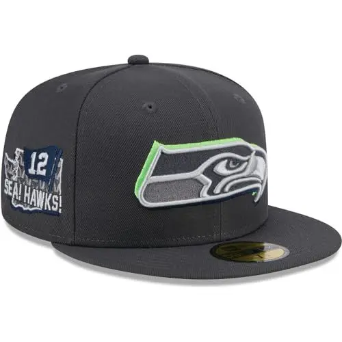 Produktbild: New Era 59Fifty Cap NFL 2024 Draft Seattle Seahawks - 6 7/8