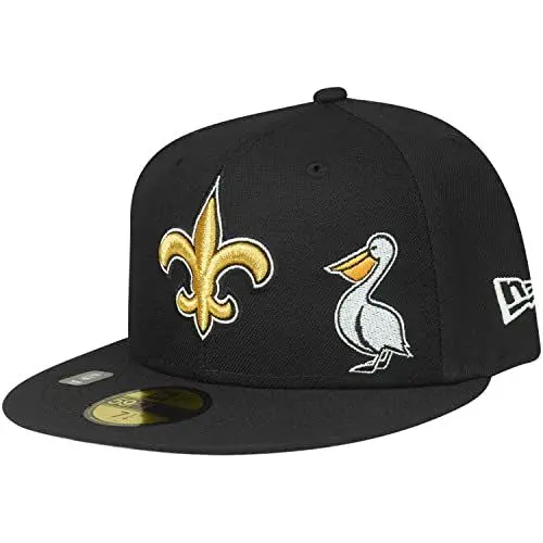 Produktbild: New Era 59Fifty Cap - NFL City New Orleans Saints - 7 3/4