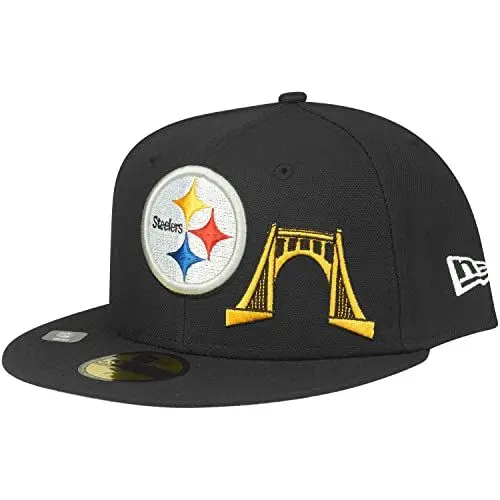 Produktbild: New Era 59Fifty Cap - NFL City Pittsburgh Steelers - 7 5/8