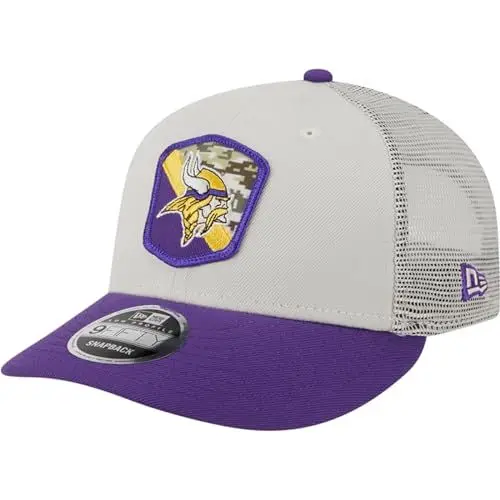 Produktbild: New Era 9Fifty Cap Salute to Service Minnesota Vikings
