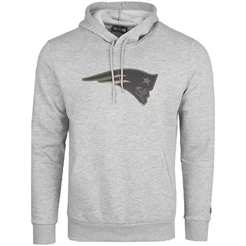 Produktbild: New Era Camo Hoody - NFL New England Patriots grau - XXL