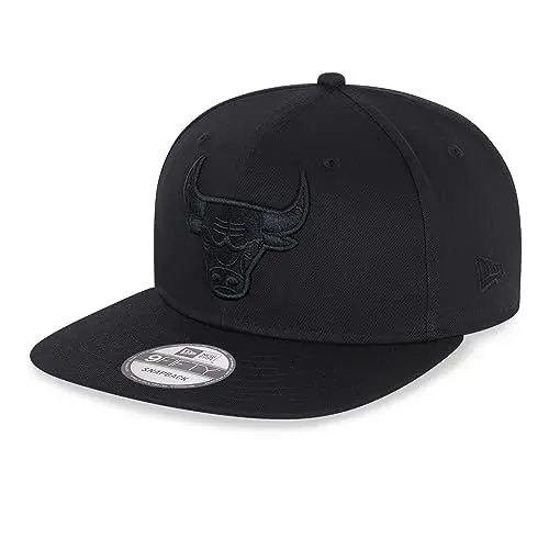 Produktbild: New Era Chicago Bulls NBA Black on Black 9Fifty Snapback Cap - M - L
