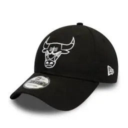 Produktbild: New era Chicago Bulls NBA Essential Outline Schwarz Verstellbare 9Forty Cap - One-Size