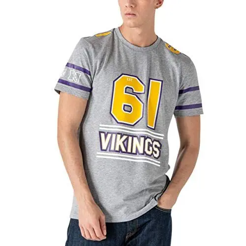 Produktbild: New Era Established Shirt - Minnesota Vikings grau - M