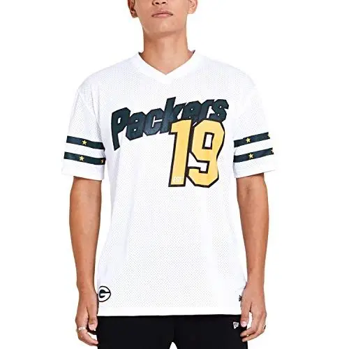 Produktbild: New Era Green Bay Packers NFL Stripe Sleeve Oversized T-Shirt S