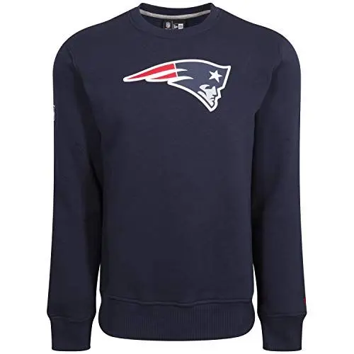 Produktbild: New Era Team Logo Crew Sweatshirt Herren New England Patriots Blau, Größe:L