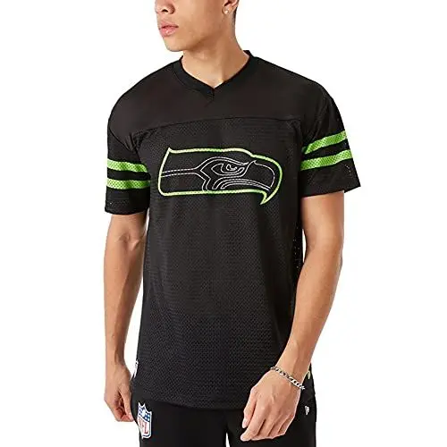 Produktbild: New Era Mesh Jersey Oversized Shirt - Seattle Seahawks - M