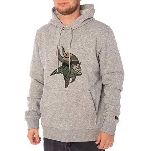 Produktbild: New Era Hoodie Minnesota Vikings Größe: S Farbe: Light Grey