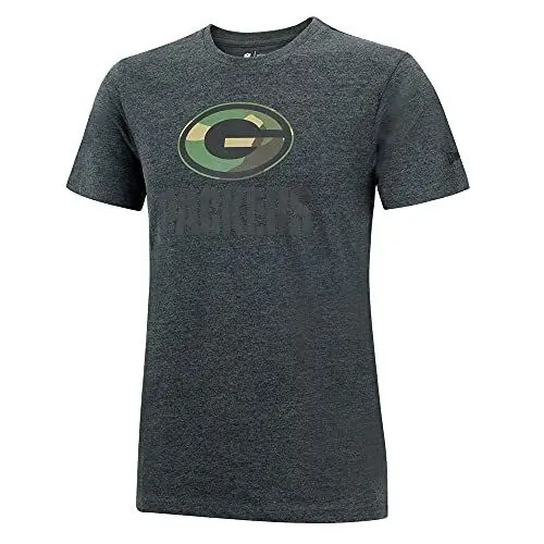 Produktbild: New Era NFL GREEN BAY PACKERS Camo Logo T-Shirt -Graphite-, Größe :S