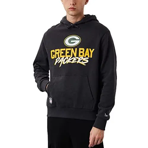 Produktbild: New Era NFL Green Bay Packers Script Team Hoodie Pullover, Größe :S