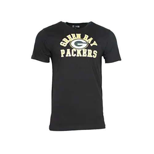 Produktbild: New Era NFL Green Bay Packers Arch Wordmark T-Shirt Herren schwarz, S