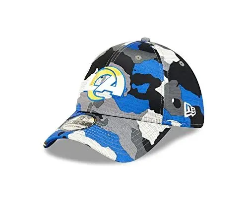 Produktbild: New Era NFL LOS Angeles RAMS 2022 Training Camp 39THIRTY Stretch Fit Cap, Größe :S/M
