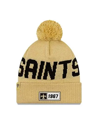 Produktbild: New Era NFL NEW ORLEANS SAINTS Authentic 2019 Sideline Road Reverse Sport Knit Wintermütze