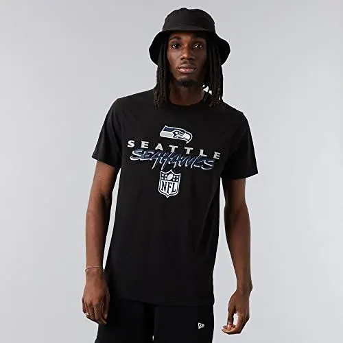 Produktbild: New Era NFL Seattle Seahawks Script Tee T-Shirt, Größe :S