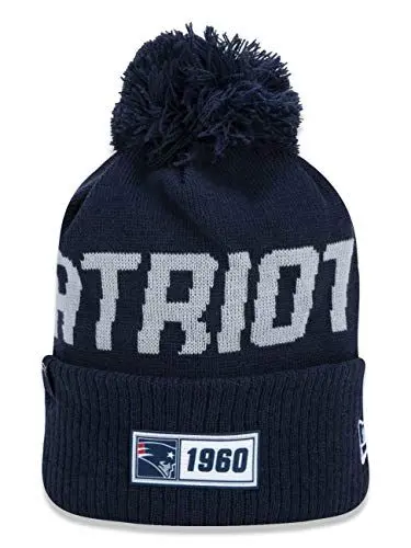 Produktbild: New era New England Patriots NFL 2019 On Field Road 1960 Beanie - One-Size