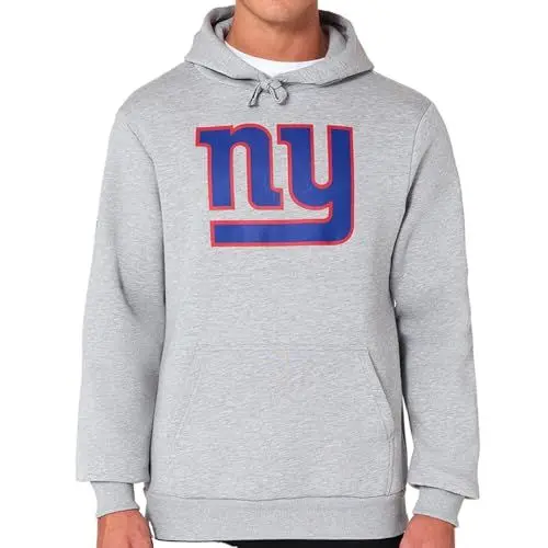Produktbild: New era New York Giants NFL Team Logo Hoody Grau Kapuzenpullover - M