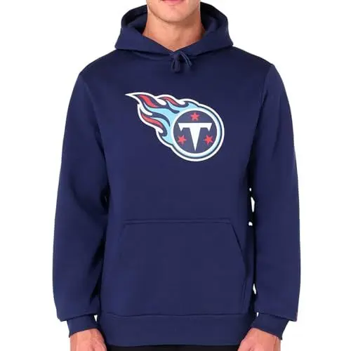 Produktbild: New Era Tennessee Titans NFL Team Logo Hoody Blau Kapuzenpullover - L