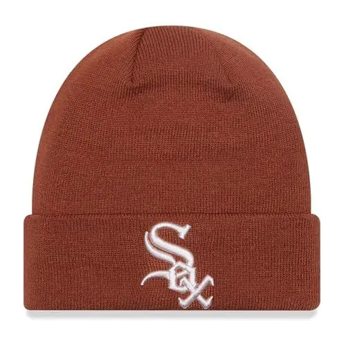 Produktbild: New Era Wintermütze Beanie - Chicago White Sox bark braun