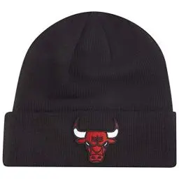 Produktbild: New Era Wintermütze Beanie - Cuff Chicago Bulls schwarz