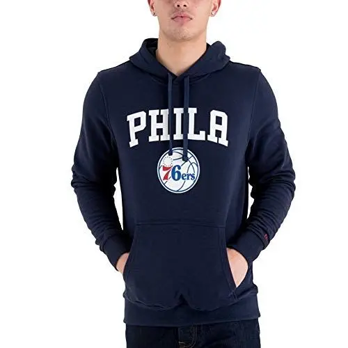 Produktbild: New Era - NBA Philadelphia 76ers Team Logo Hoodie - Blau Größe M, Farbe Blau