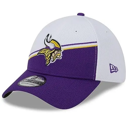Produktbild: New Era 39Thirty Cap - Sideline 2023 Minnesota Vikings - S/M