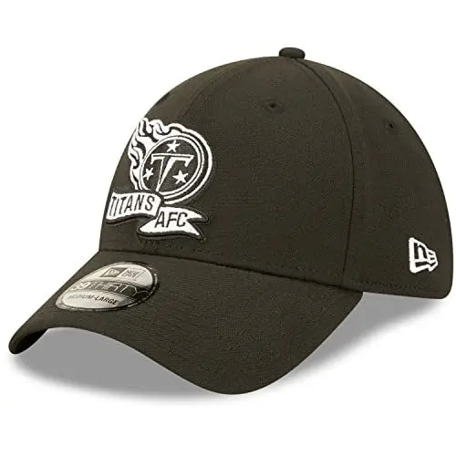 Produktbild: New Era - NFL Tennessee Titans 2022 Sideline 39Thirty Stretch Cap Farbe Schwarz, Größe S-M