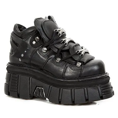Produktbild: New Rock Unisex M.106-s29 Brogues, Schwarz (Negro 001), 36 EU
