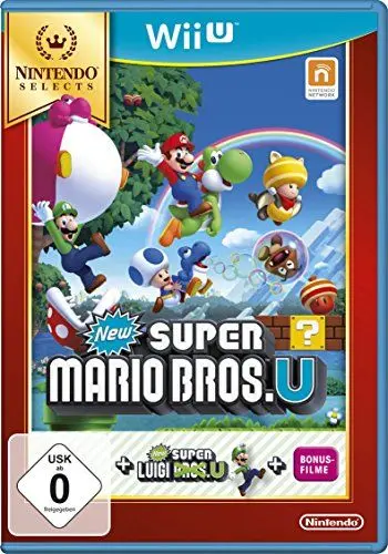 Produktbild: New Super Mario Bros. U + New Super Luigi U - Nintendo Selects - (Wii U)