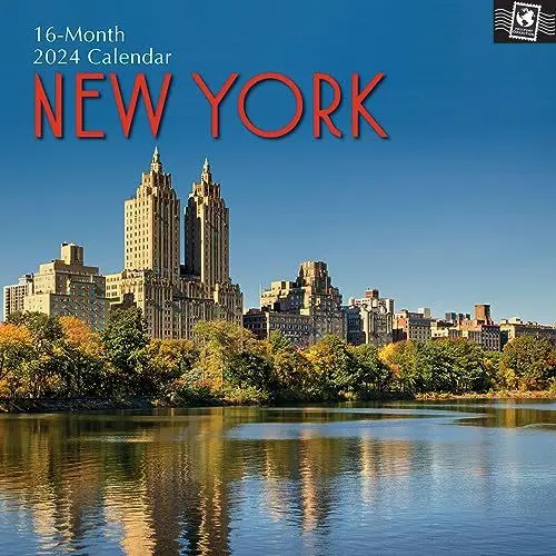 Produktbild: New York 2024 – 16-Monatskalender: Original Gifted Stationery-Kalender (Mehrsprachig) (Kalender) (Wall-Kalender)