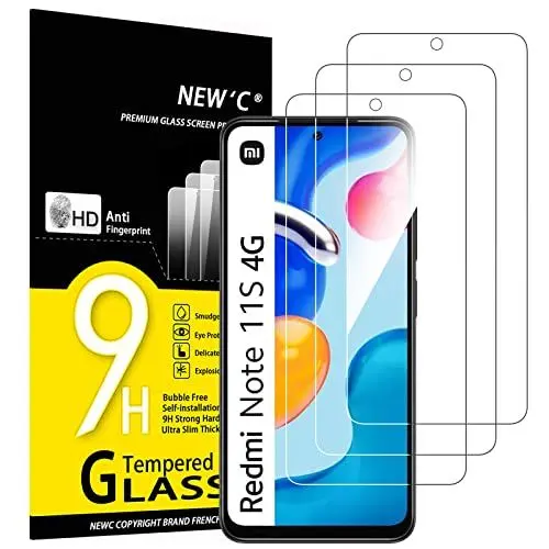 Produktbild: NEW'C 3 Stück für Xiaomi Redmi Note 11 4G (6,5