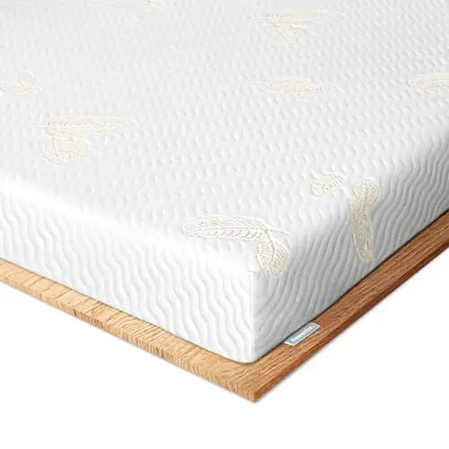 Produktbild: Newentor® Matratzen Topper 90x190cm H2 H3, Matratzentopper 90x190 Schlafsofa Bett Gelschaum, Mattress Topper 90x190 Boxspringbett Gel Bezug Kaltschaum 7CM Höhe
