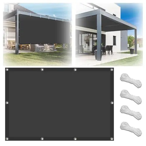 Produktbild: NEWFUN Sonnensegel 3x3m UV Wasserdicht Schutz Sonnenschutz Markise Mit Ösen Und Kordel für Garten Terrassenüberdachung