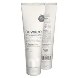 Produktbild: newkee Shampoo Natural (150ml), für die tägliche Haarwäsche, ohne Parfüm- & Duftstoffe, Haarshampoo entwickelt von Manuel Neuer & Angelique Kerber - Hair Care für Trockene Kopfhaut geeignet