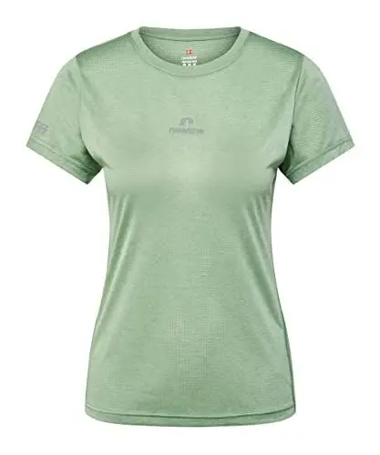 Produktbild: Newline Damen Cleveland T-Shirt Laufbekleidung Laufshirt Grün - L