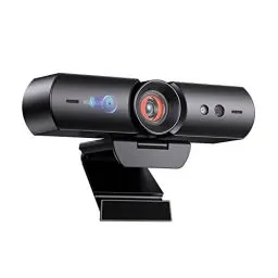 Produktbild: NexiGo HelloCam, 1080p Webcam mit Windows Hello und Mikrofon, Echter Datenschutz mit Automatischem Abdeckung, für Streamen von Online-Kursen, Kompatibel mit Zoom/Skype/Teams