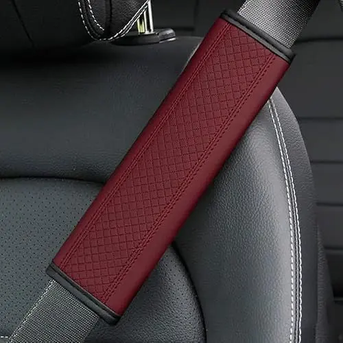Produktbild: NFDJYDZRMB 2 Stück Autogurtpolster Polsterung, für Audi TT TTS TT RS RS3 RS4 RS5 RS6 RS7 RSQ3 RSQ8 Sitzgurt AutoGurt Schulterpolster Weich Sicherheitsgurt Schulterpolster,C
