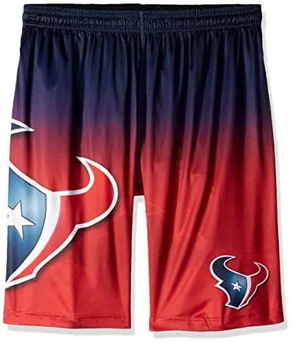 Produktbild: NFL Football Team Logo Herren Gradient Big Logo Training Shorts, Houston Texans