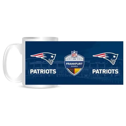 Produktbild: Great Branding NFL Game Frankfurt 2023 New England Patriots 450ml Tasse