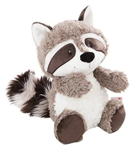 Produktbild: NICI 41141 Kuscheltier Waschbär Rod 35cm-Plüschtier für Mädchen, Jungen&Babys-Flauschiges Stofftier zum Kuscheln, Spielen und Schlafen-Schmusetier Forest Friends