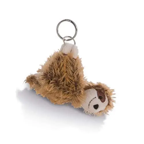 Produktbild: NICI 42540 Faultier Chill Bill 10cm Schlüsselanhänger, Braun