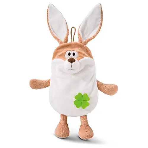 Produktbild: NICI 45791 Hase 350ml-2 in 1-Weiches Kuscheltier & Wärmflasche für Mädchen & Jungen-Plüschtier Bettflasche ab 10 Monate