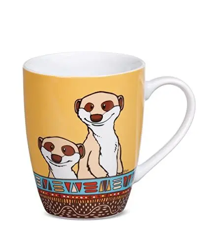 Produktbild: NICI 48748 Tasse Erdmännchen 310ml, weiß