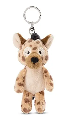 Produktbild: NICI 48861 Schlüsselanhänger Hyäne Helgi Green 10cm, Tierdruck, beige