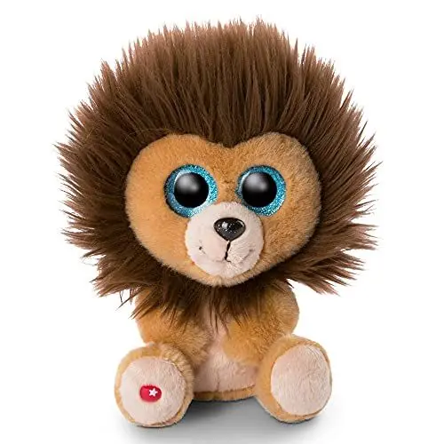 Produktbild: NICI 46950 Original – Glubschis Cliff 25 cm – Kuscheltier Löwe mit großen Augen – Flauschiges Plüschtier mit Glitzeraugen – Schmusetier für Kuscheltierliebhaber, braun/braun