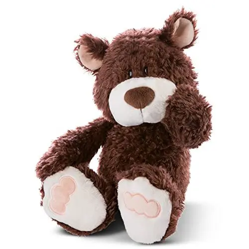 Produktbild: NICI Kuscheltier Bär 20 cm – Nachhaltiges Plüschtier für Mädchen, Jungen & Babys – Flauschiges Stofftier zum Spielen, Sammeln & Kuscheln – Gemütliches Schmusetier, Kakaobraun