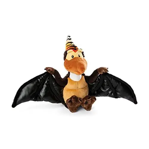 Produktbild: NICI Kuscheltier Dino Orny 25 cm – Stofftier aus weichem Plüsch, niedliches Plüschtier zum Kuscheln und Spielen, für Kinder & Erwachsene, 48812, tolle Geschenkidee, braun