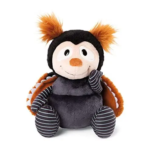 Produktbild: NICI Kuscheltier Maikäfer Bille 20 cm – Stofftier aus weichem Plüsch, niedliches Plüschtier zum Kuscheln und Spielen, für Kinder & Erwachsene, 48774, grau
