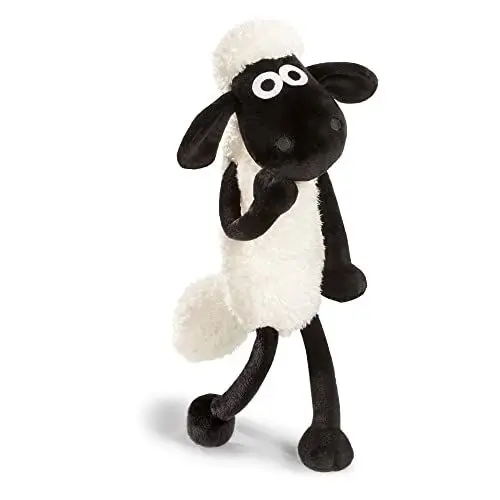 Produktbild: NICI Kuscheltier Shaun das Schaf 35 cm – Plüschtier für Mädchen, Jungen & Babys – Flauschiges Stofftier Schaf zum Kuscheln, Spielen und Schlafen – Gemütliches Schmusetier für jedes Alter – 45846