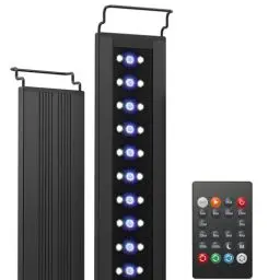 Produktbild: NICREW C10 24/7 LED Aquarium Beleuchtung für Pflanzen, 43-60 cm, 13W, Vollspektrum Aquarium Lampe mit Timer, Helligkeit einstellbar