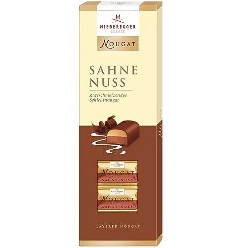 Produktbild: Niederegger Lübeck Nougat Klassiker Schichtnougat Sahne Nuss 100g